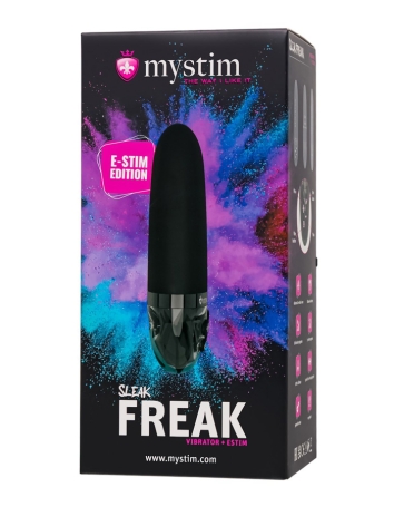 Вибратор с электростимуляцией Mystim Sleak Freak