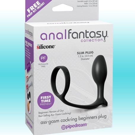 Пробка с кольцом Ass-Gasm