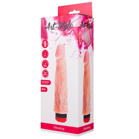 Фаллос-вибратор Art-Style №16
