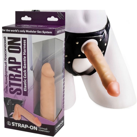 Страпон Realistic Harness