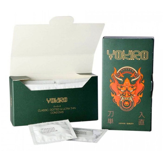 Презервативы YOKIRO Mix