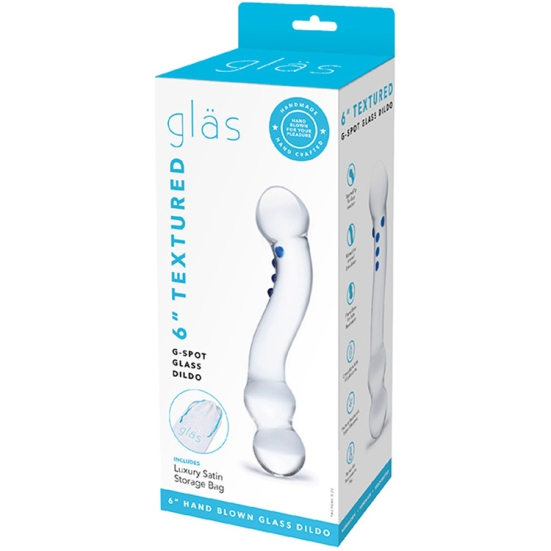 Фаллос из стекла Glas 6&quot; Curved G-Spot
