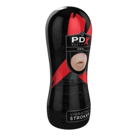 Мастурбатор PDX Vibrating Oral Stroker