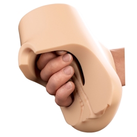 Мастурбатор Double Pounder Vibrating Squeeze Stroker